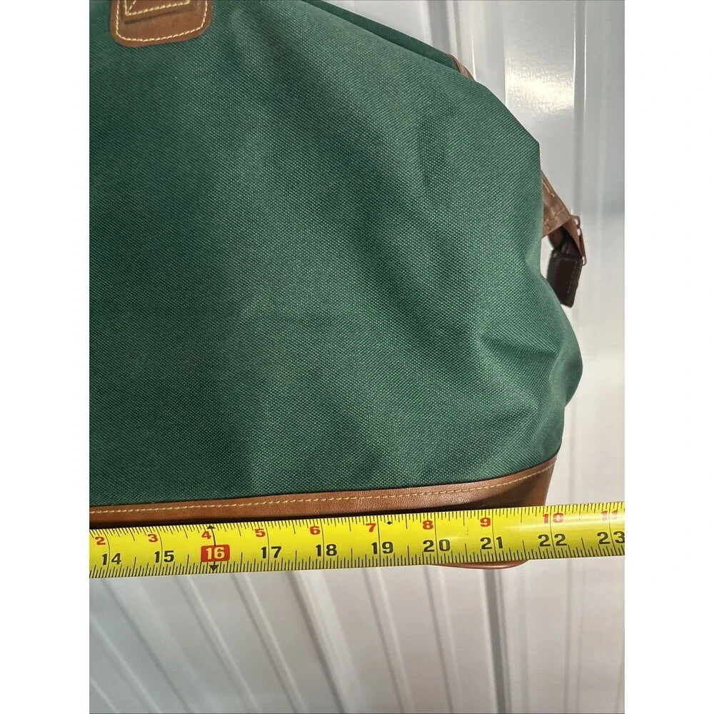Vintage Polo Ralph Lauren Green Canvas Duffle Bag Large Fragrance Promo ‘90’s